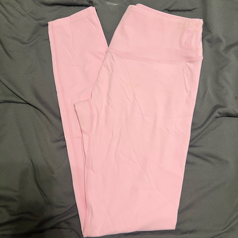 Dfyne Origin Pink High-Waisted Leggings